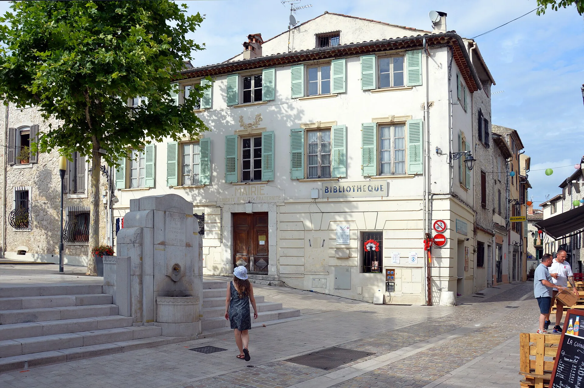 La Colle-sur-Loup - vue de la ville