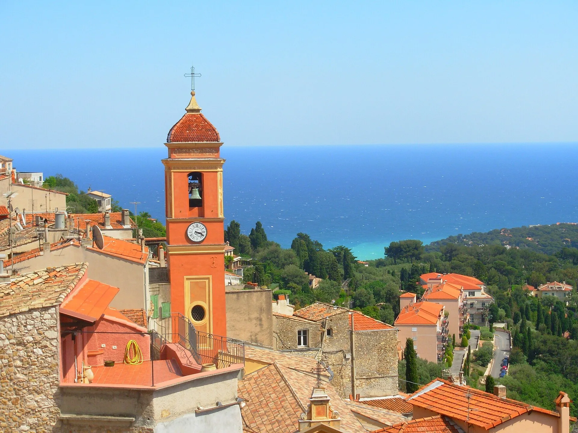 Roquebrune-Cap-Martin - vue de la ville