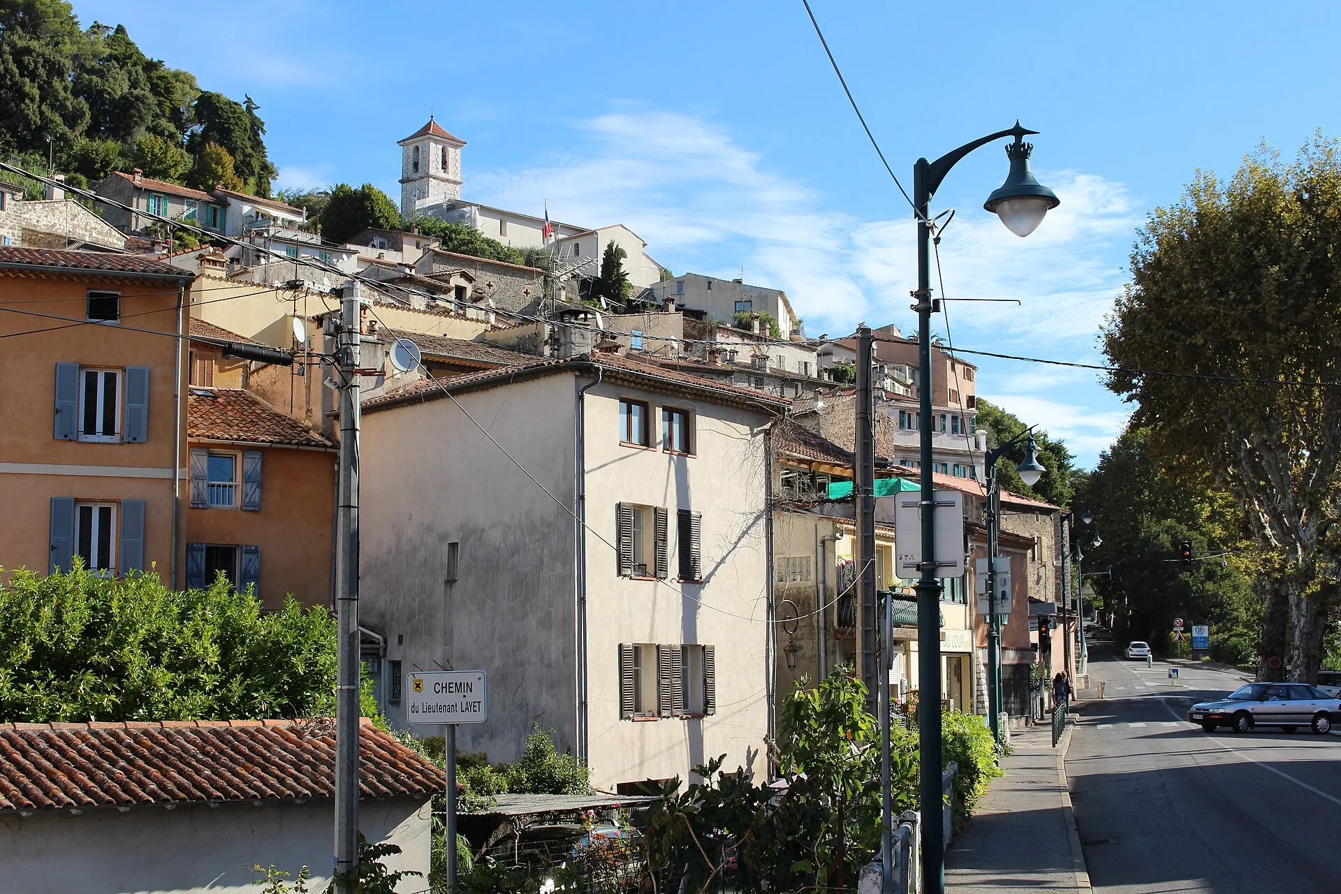 Villeneuve-Loubet - vue de la ville